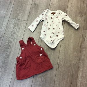 7 for all mankind 3/6 months set for girls in excellent condition